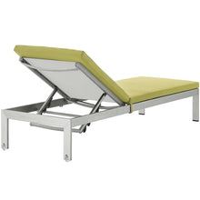 Load image into Gallery viewer, Shore Outdoor Patio Aluminum Chaise with Cushions by Modway
