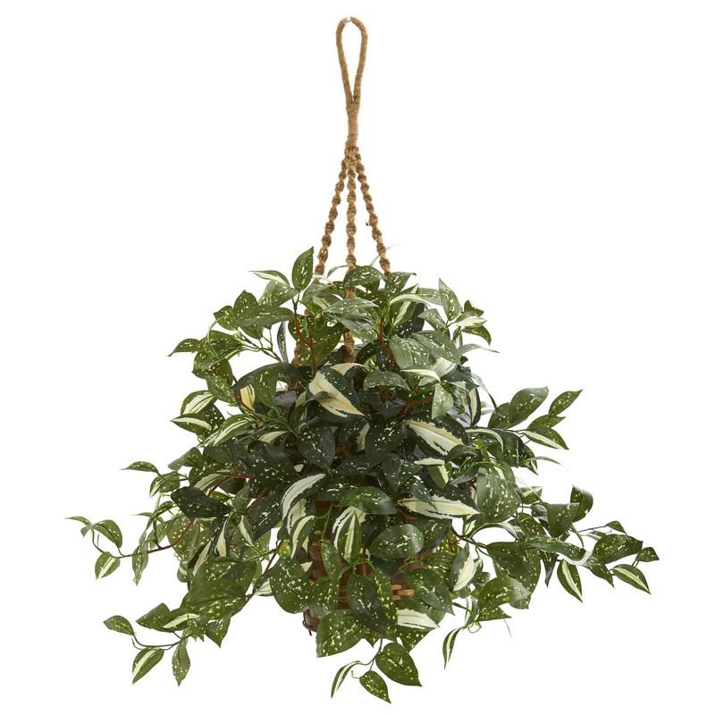 26' Florida Beauty Artificial Plant in Hanging Basket