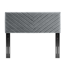 Load image into Gallery viewer, Alyson Angular Channel Tufted Performance Velvet King / California King Headboard by Modway
