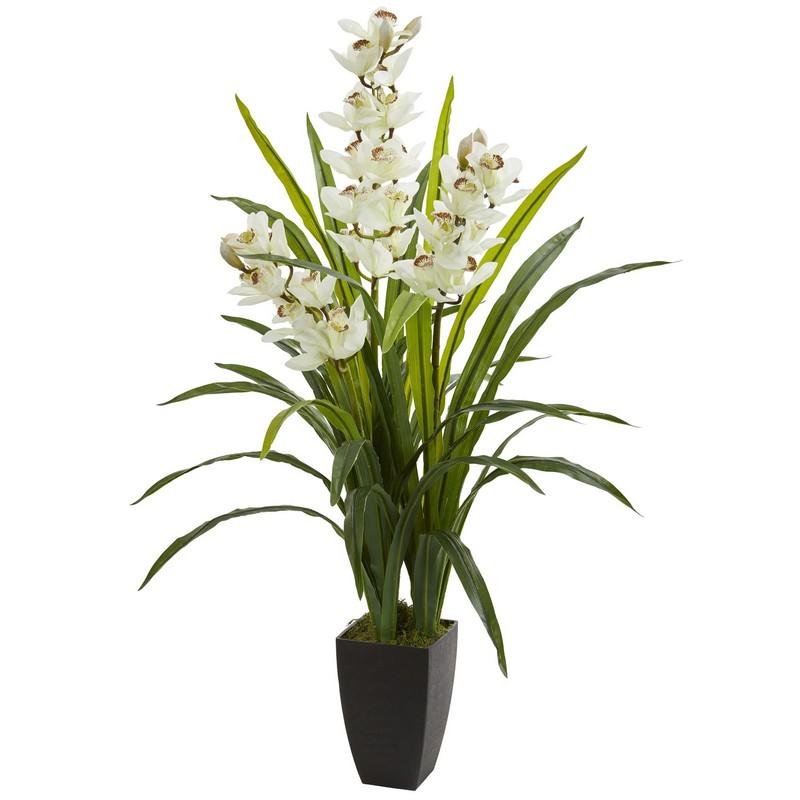 45' Cymbidium Orchid Artificial Plant