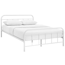 Load image into Gallery viewer, Maisie Stainless Steel Queen Bed Frame by Modway
