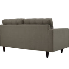 Load image into Gallery viewer, Empress Left-Facing Upholstered Fabric Loveseat by Modway
