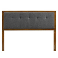Load image into Gallery viewer, Draper Tufted Fabric and Wood Full Headboard by Modway
