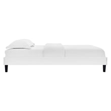 Load image into Gallery viewer, Reign Performance Velvet Queen Platform Bed Frame by Modway
