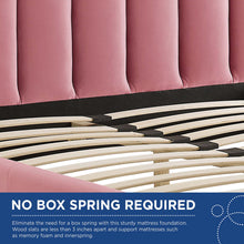 Load image into Gallery viewer, Olivia Performance Velvet Queen Platform Bed by Modway
