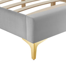 Load image into Gallery viewer, Sutton Performance Velvet Twin Bed Frame by Modway
