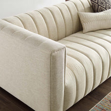 Load image into Gallery viewer, Reflection Channel Tufted Upholstered Fabric Sofa by Modway

