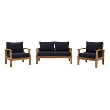 Load image into Gallery viewer, Marina 3 Piece Outdoor Patio Teak Set by Modway
