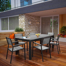Load image into Gallery viewer, Maine 7 Piece Outdoor Patio Dining Set by Modway
