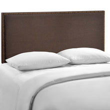 Load image into Gallery viewer, Region Nailhead Upholstered Queen Headboard by Modway
