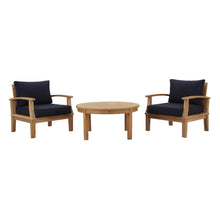 Load image into Gallery viewer, Marina 3 Piece Outdoor Patio Teak Set by Modway
