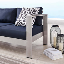 Load image into Gallery viewer, Shore Outdoor Patio Aluminum Sofa by Modway
