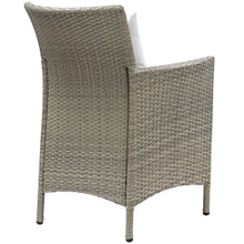Load image into Gallery viewer, Conduit Outdoor Patio Wicker Rattan Dining Armchair Set of 2 by Modway
