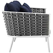 Load image into Gallery viewer, Stance 6 Piece Outdoor Patio Aluminum Sectional Sofa Set by Modway
