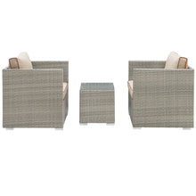Load image into Gallery viewer, Repose 3 Piece Outdoor Patio Sectional Set by Modway
