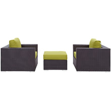 Load image into Gallery viewer, Convene 3 Piece Outdoor Patio Sofa Set by Modway
