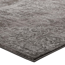 Load image into Gallery viewer, Gamela Rustic Vintage Ornate Floral Medallion 8x10 Area Rug by Modway
