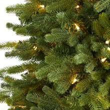 Load image into Gallery viewer, 6.5&#39; Washington Fir Artificial Christmas Tree with 400 Clear Lights
