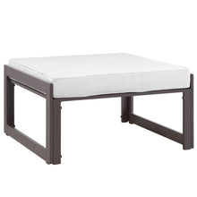 Load image into Gallery viewer, Fortuna Outdoor Patio Ottoman by Modway
