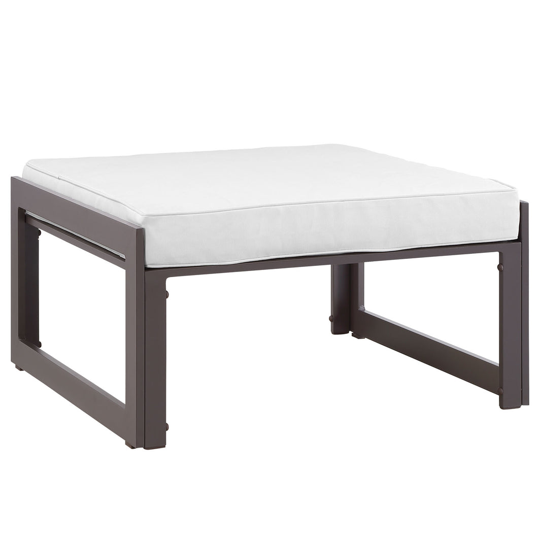 Fortuna Outdoor Patio Ottoman by Modway