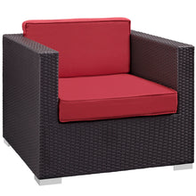 Load image into Gallery viewer, Convene 5 Piece Outdoor Patio Sectional Set by Modway
