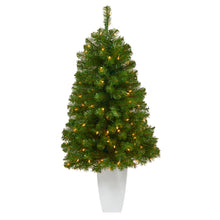 Load image into Gallery viewer, 50&#39; Virginia Fir Artificial Christmas Tree w/ 100 Clear Lights &amp; 223 Bendable
