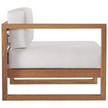 Load image into Gallery viewer, Upland Outdoor Patio Teak Wood Left-Arm Chair by Modway

