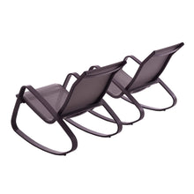 Load image into Gallery viewer, Traveler Outdoor Patio Mesh Sling Rocking Lounge Chair Set of 2 by Modway

