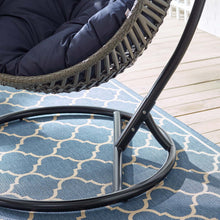 Load image into Gallery viewer, Garner Teardrop Outdoor Patio Swing Chair by Modway
