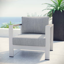 Load image into Gallery viewer, Shore Outdoor Patio Aluminum Armchair by Modway
