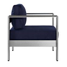 Load image into Gallery viewer, Shore Outdoor Patio Aluminum Armchair by Modway
