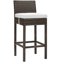 Load image into Gallery viewer, Conduit Outdoor Patio Wicker Rattan Bar Stool Set of 4 by Modway
