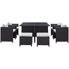 Load image into Gallery viewer, Inverse 9 Piece Outdoor Patio Dining Set by Modway
