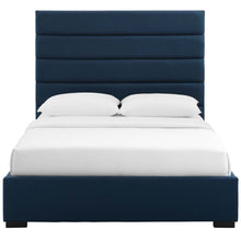 Load image into Gallery viewer, Genevieve Upholstered Fabric Queen Platform Bed by Modway
