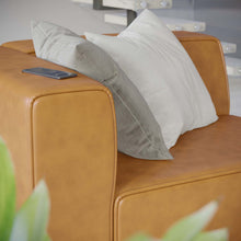 Load image into Gallery viewer, Mingle Vegan Leather Left-Arm Chair by Modway
