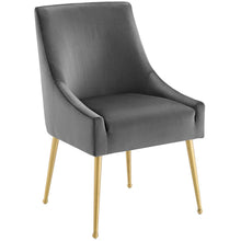 Load image into Gallery viewer, Discern Upholstered Performance Velvet Dining Chair Set of 2 by Modway
