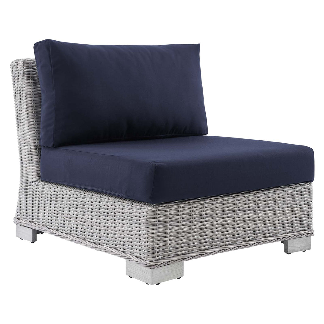 Conway Sunbrella¨ Outdoor Patio Wicker Rattan Armless Chair by Modway