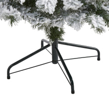 Load image into Gallery viewer, 5&#39; Flocked West Virginia Fir Artificial Christmas Tree with 150 LED Lights
