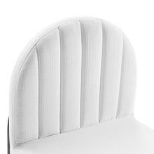 Load image into Gallery viewer, Isla Channel Tufted Upholstered Fabric Dining Side Chair by Modway
