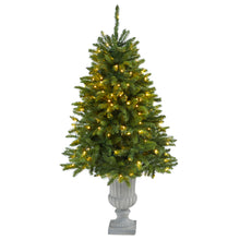 Load image into Gallery viewer, 4.5' Sierra Spruce 'Natural Look' Artificial Christmas Tree w/ 150 Clear LED
