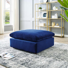Load image into Gallery viewer, Commix Down Filled Overstuffed Performance Velvet Ottoman by Modway
