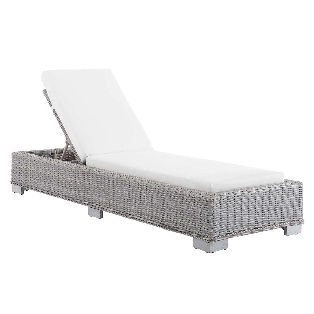 Conway Sunbrella¨ Outdoor Patio Wicker Rattan Chaise Lounge by Modway