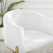 Load image into Gallery viewer, Savour Tufted Performance Velvet Accent Dining Armchair by Modway
