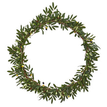 Load image into Gallery viewer, 28&quot; Olive Artificial Wreath
