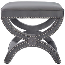 Load image into Gallery viewer, Expound Upholstered Nailhead Trim Performance Velvet Ottoman by Modway
