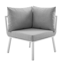 Load image into Gallery viewer, Riverside 6 Piece Outdoor Patio Aluminum Set by Modway

