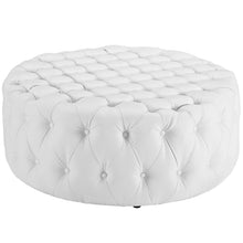 Load image into Gallery viewer, Amour Upholstered Vinyl Ottoman by Modway
