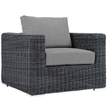 Load image into Gallery viewer, Summon 7 Piece Outdoor Patio Sunbrella¨ Sectional Set by Modway
