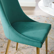 Load image into Gallery viewer, Viscount Modern Accent Performance Velvet Dining Chair by Modway
