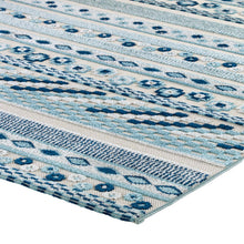 Load image into Gallery viewer, Reflect Cadhla Vintage Abstract Geometric Lattice 8x10 Indoor and Outdoor Area Rug by Modway
